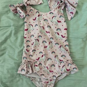SweetHoney Pink Unicorn Swimsuit